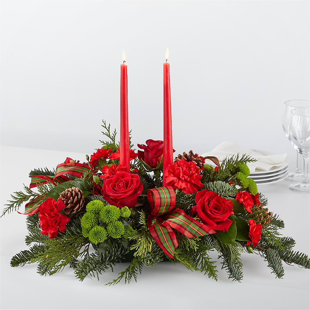 By the Candlelight Centerpiece – Concord Flowers, Concord CA