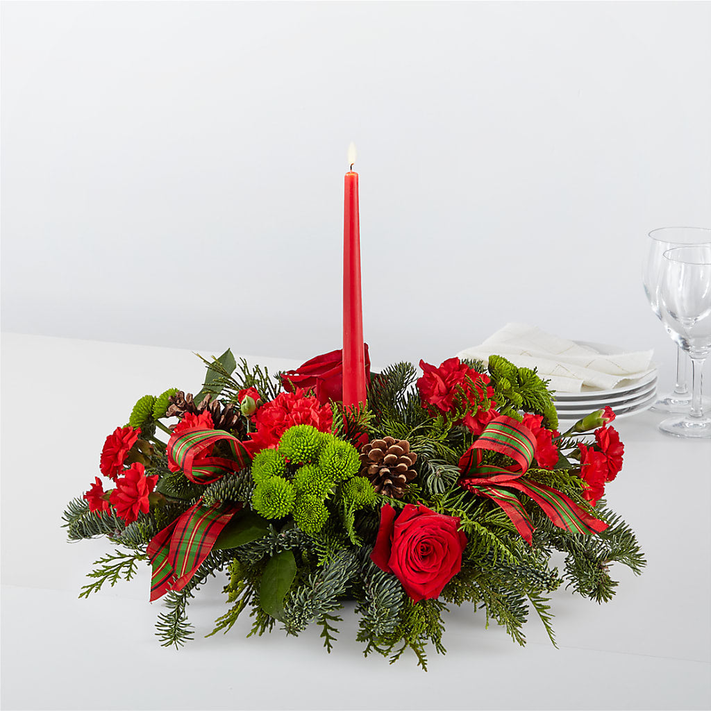 By the Candlelight Centerpiece – Concord Flowers, Concord CA