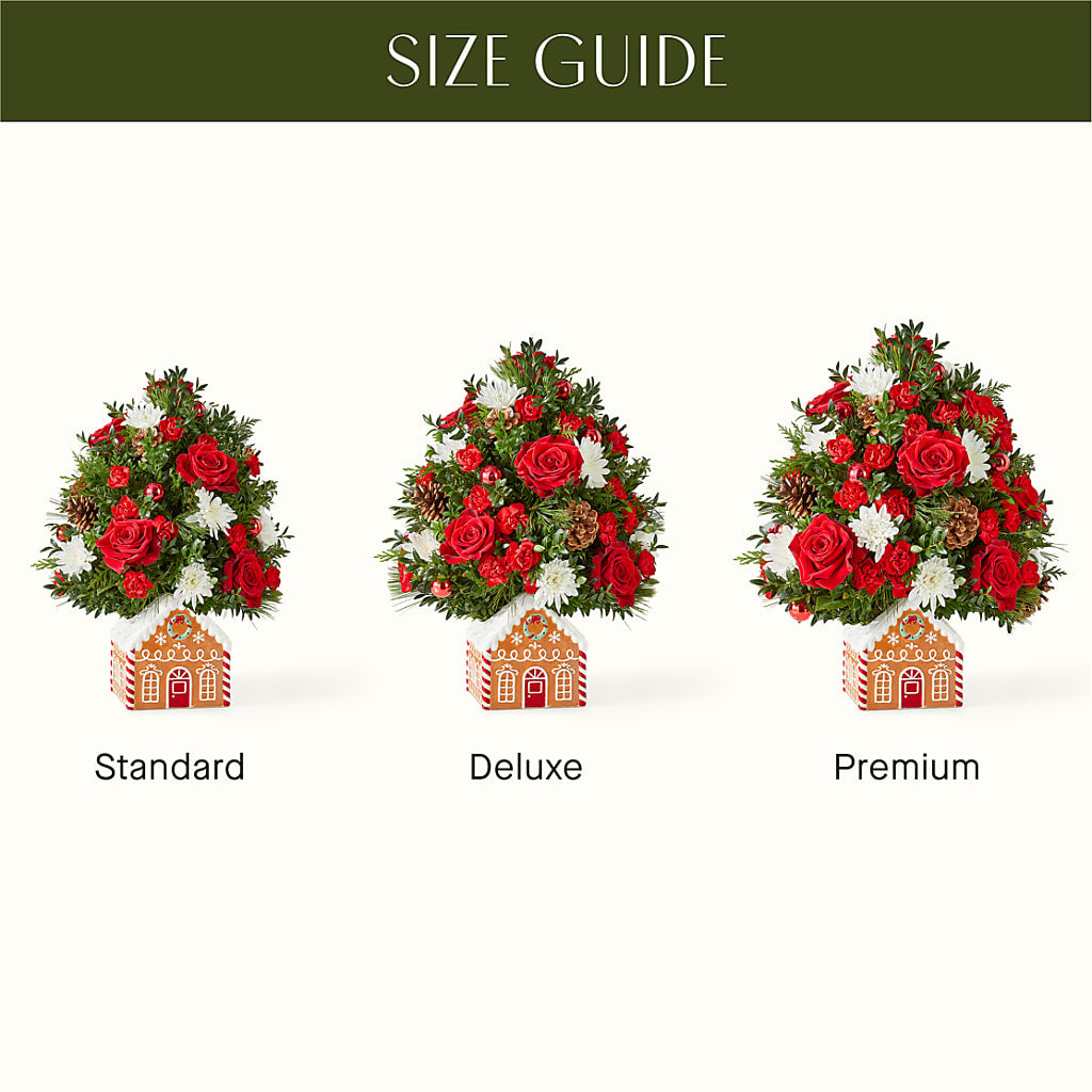 Spiced Gingerbread Tree – Concord Flowers, Concord CA