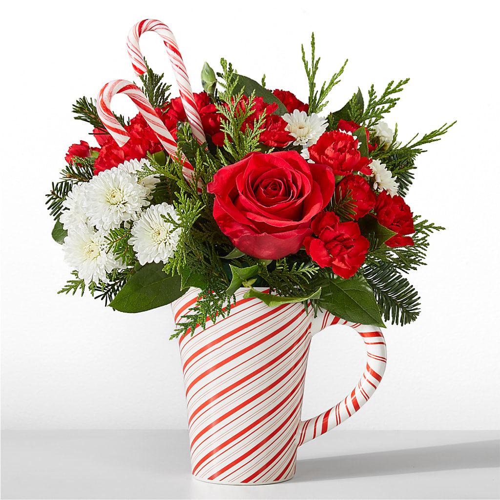 Peppermint Swirl Mug – Concord Flowers, Concord CA