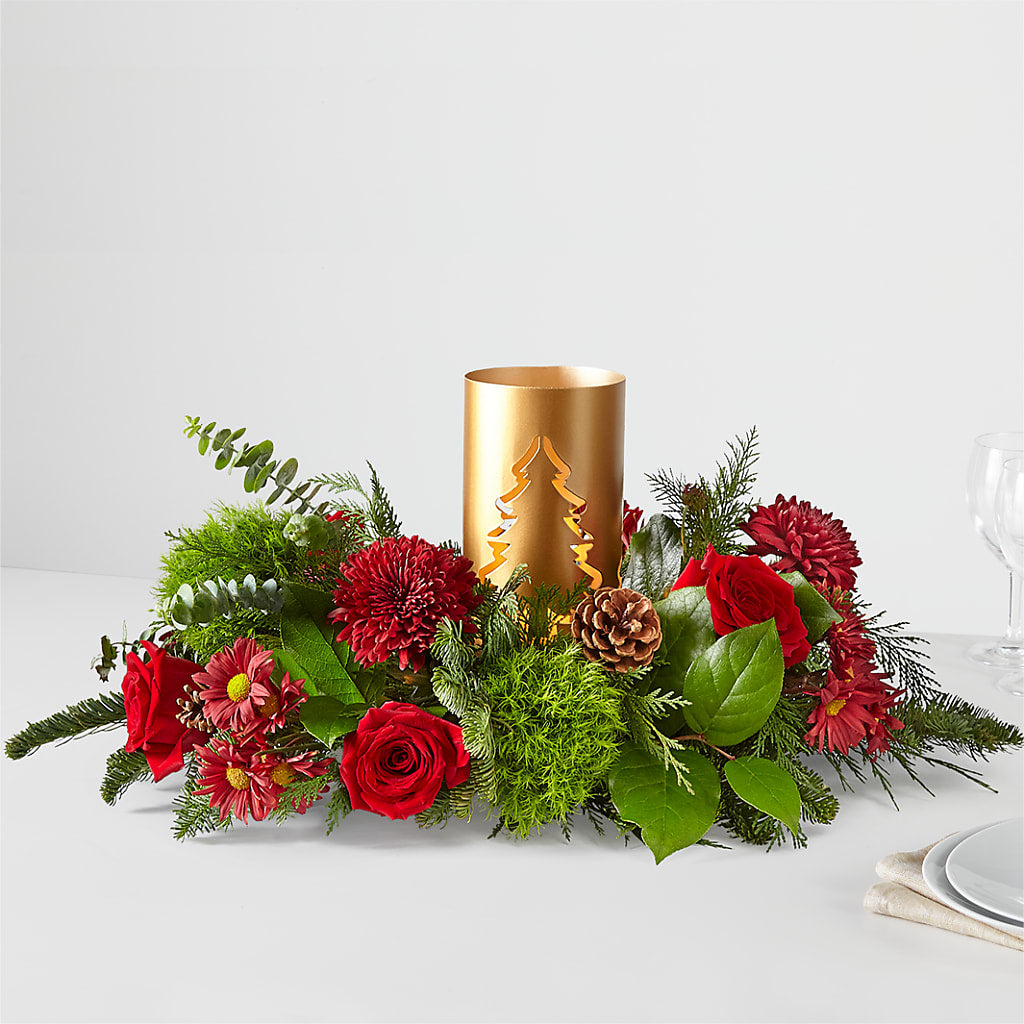 Toast the Season Centerpiece – Concord Flowers, Concord CA