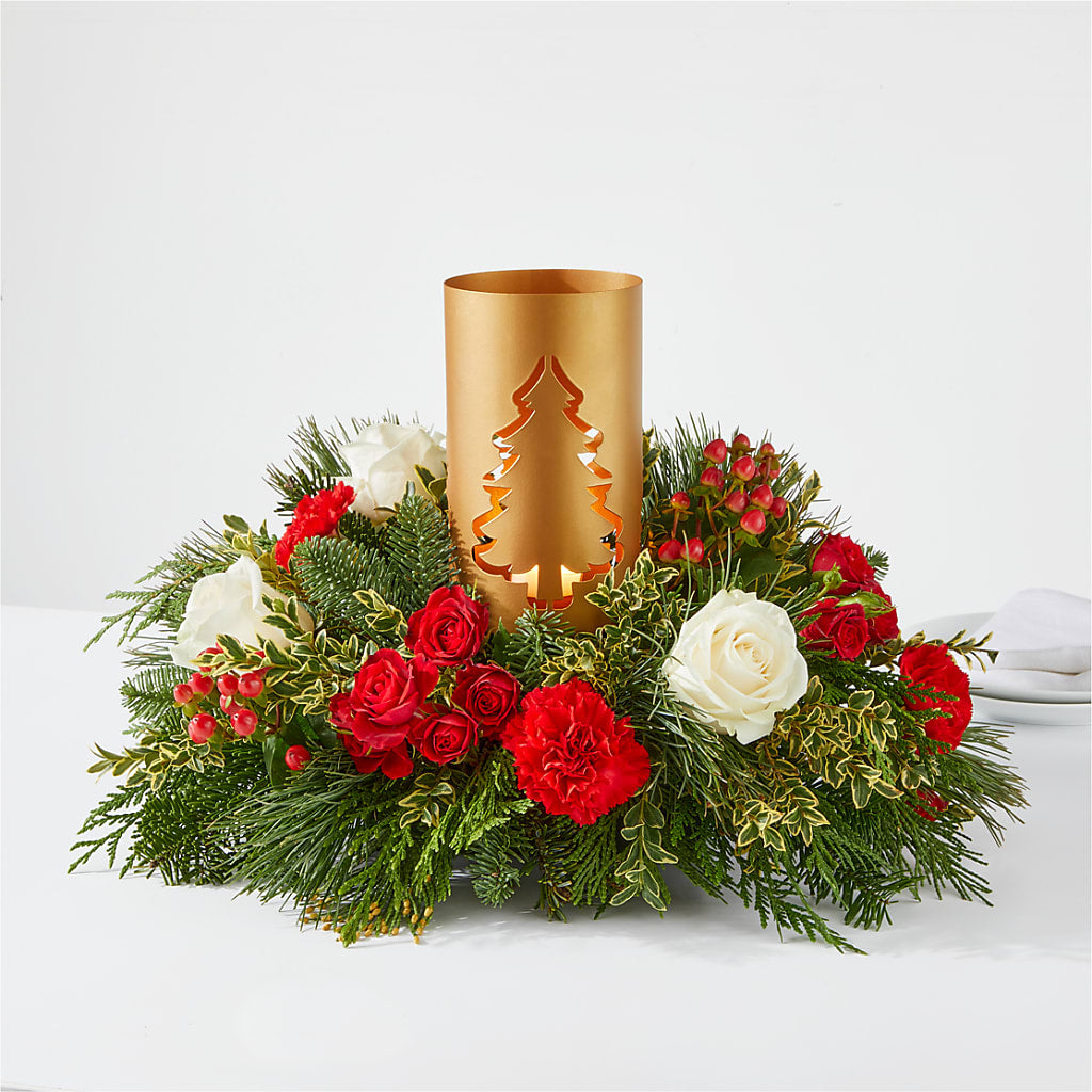 December Dreams Centerpiece – Concord Flowers, Concord CA