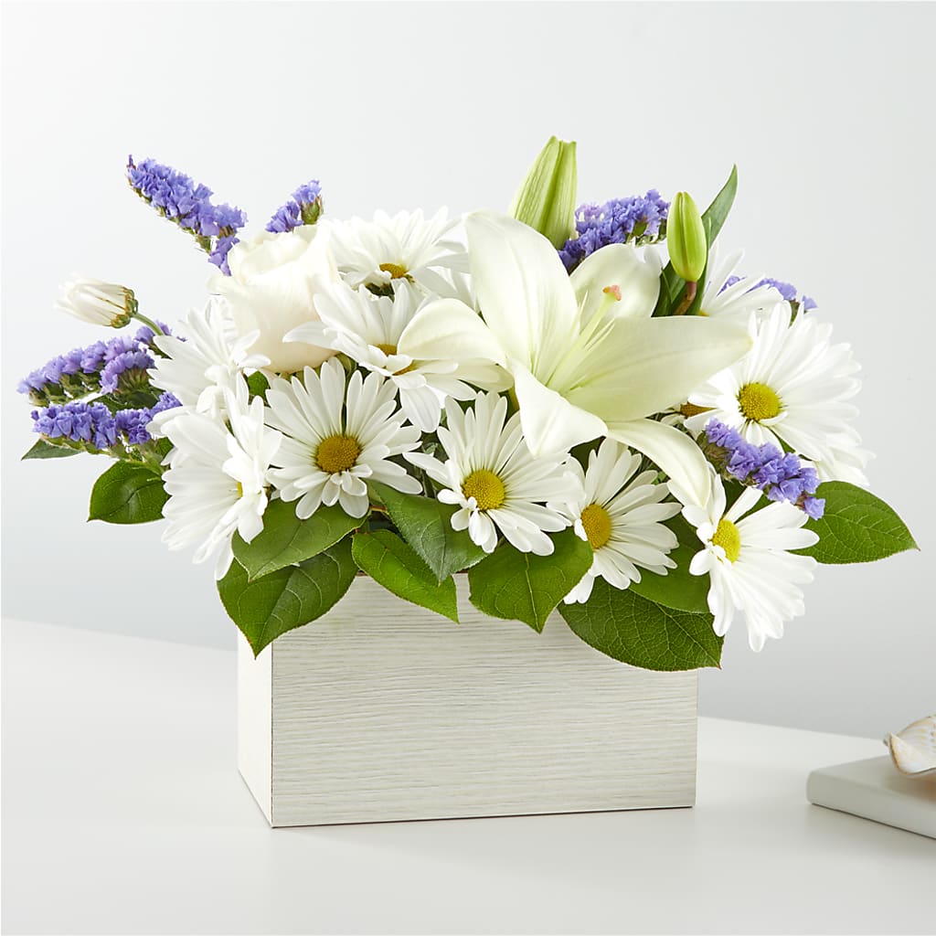 Beyond Blue Box Bouquet – Concord Flowers, Concord CA