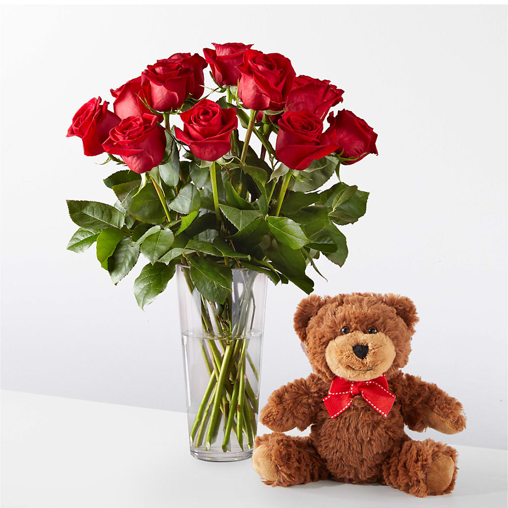 Romantic Long Stem Red Rose Bouquet Bundles – Concord Flowers, Concord CA