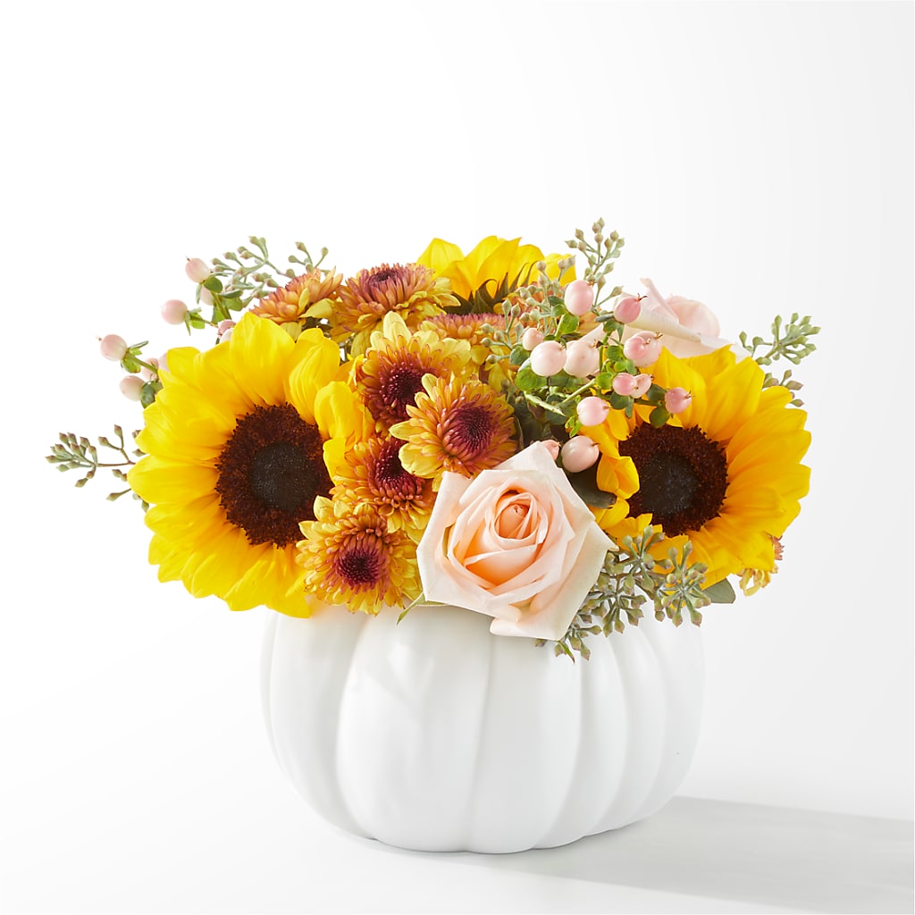 Pumpkin to Talk About Bouquet – Concord Flowers, Concord CA