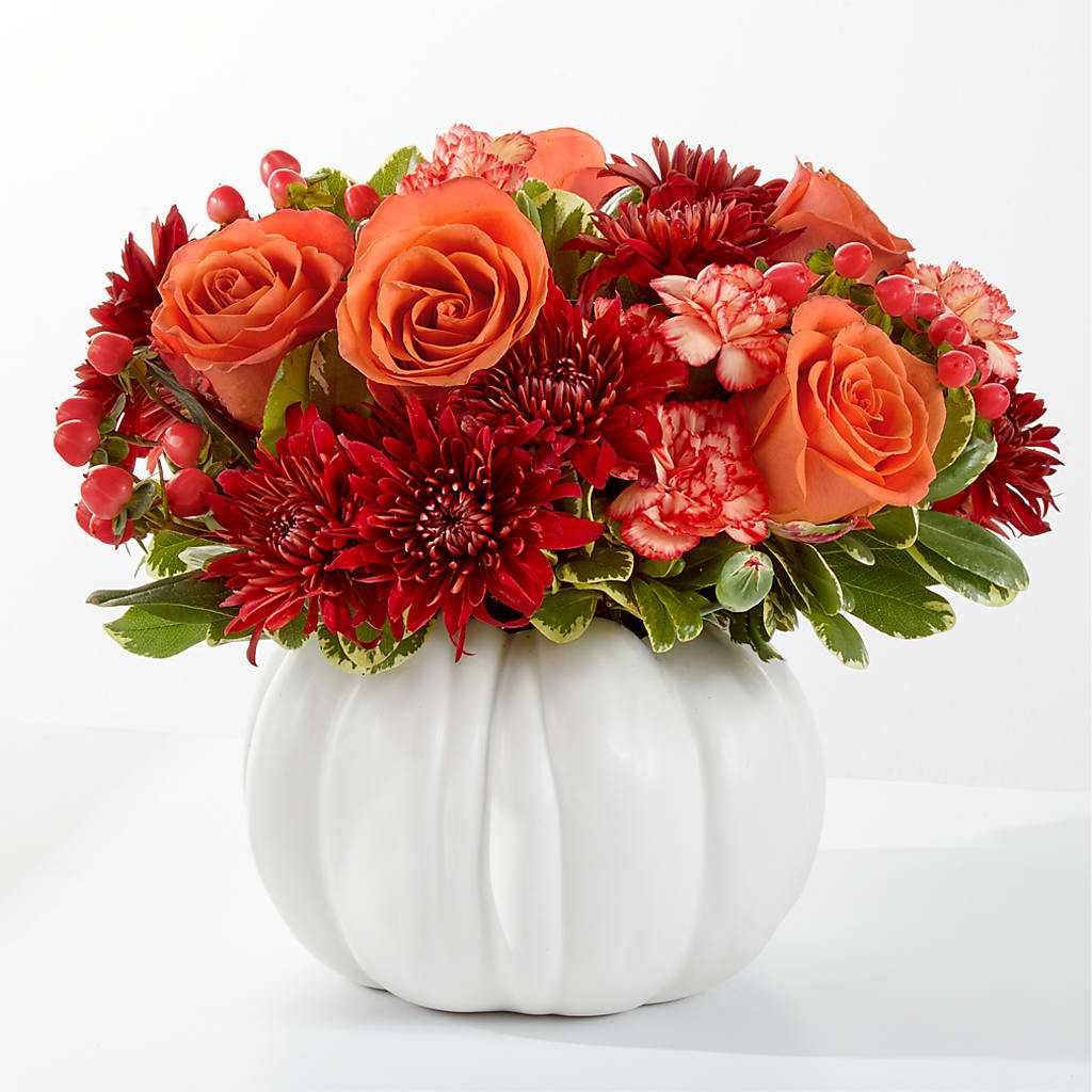 Autumn Air Pumpkin Bouquet – Concord Flowers, Concord CA