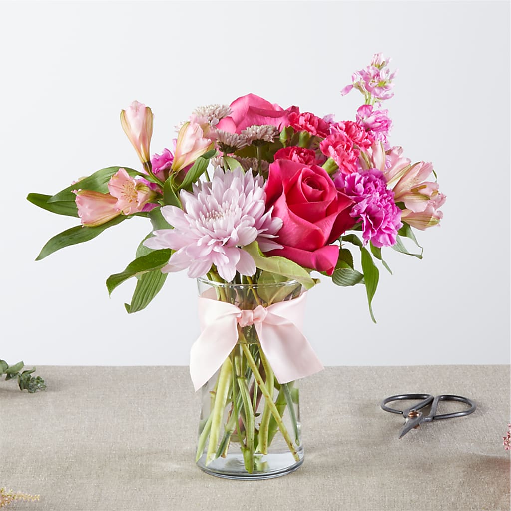 Pink Ribbon - A Florist Original – Concord Flowers, Concord CA