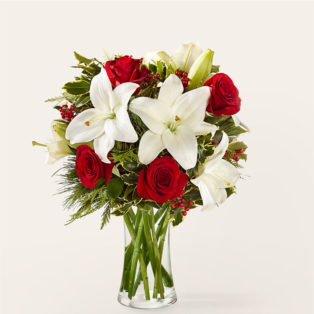 Sparkling Snowflakes Bouquet – Concord Flowers, Concord CA