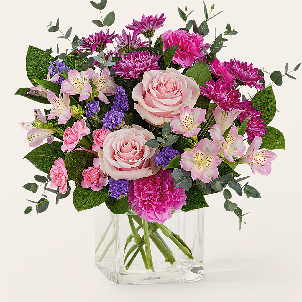 Rosy Radiance Bouquet – Concord Flowers, Concord CA