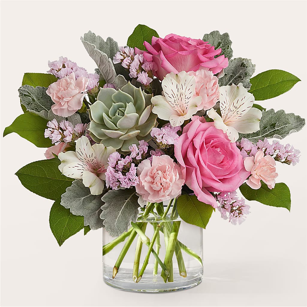 Dusty Rose Bouquet – Concord Flowers, Concord CA