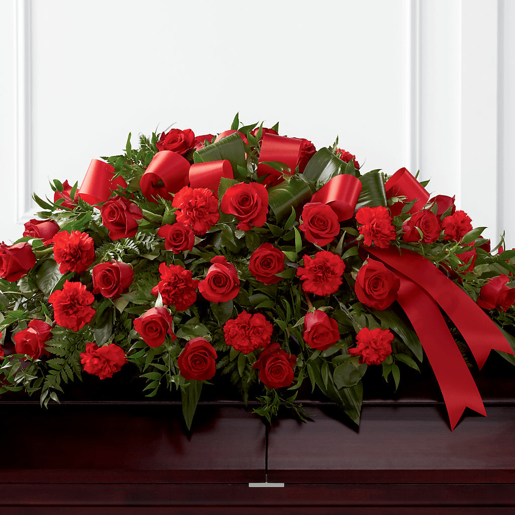 Tribute of Life Casket Spray – Concord Flowers, Concord CA