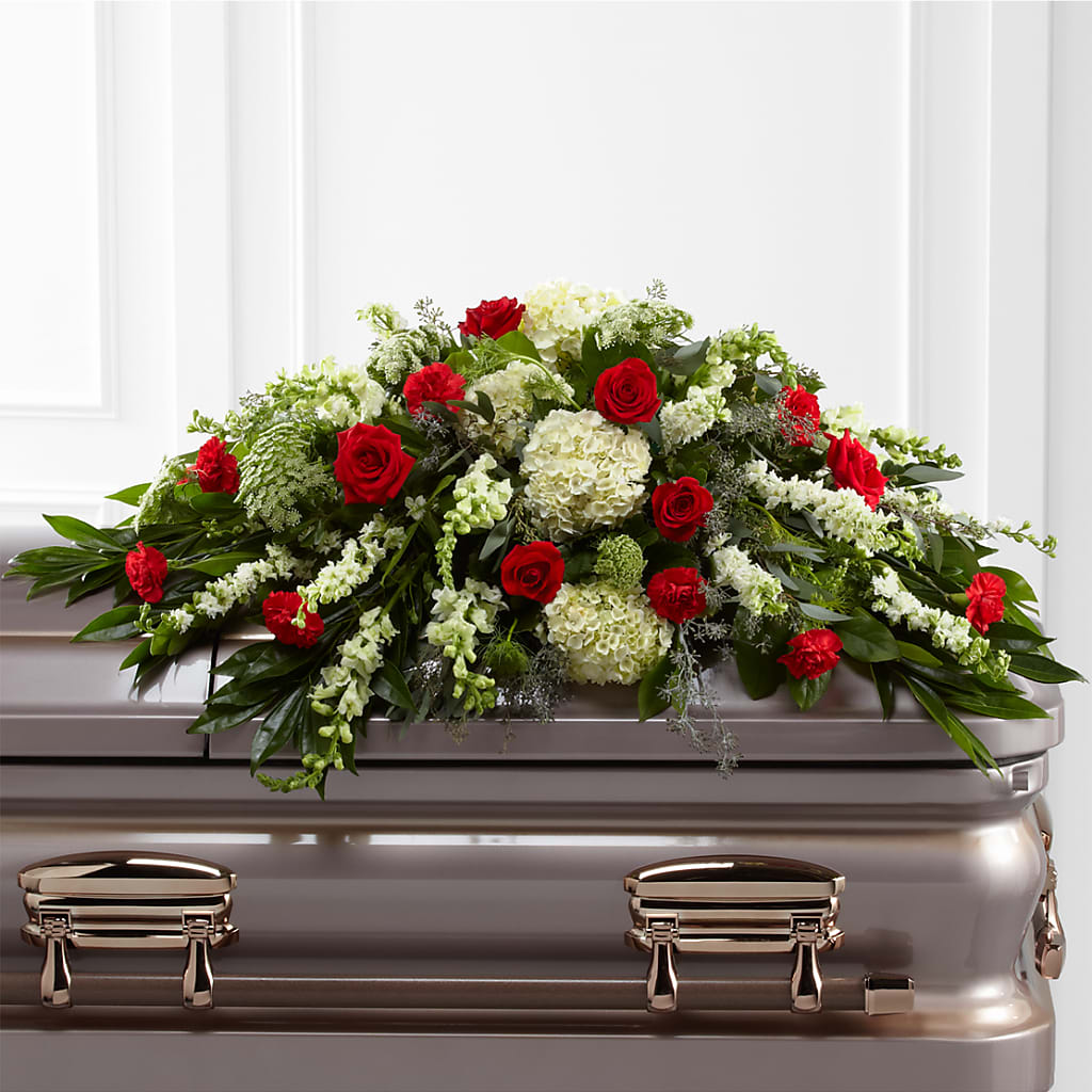 Sincerity Casket Spray – Concord Flowers, Concord CA