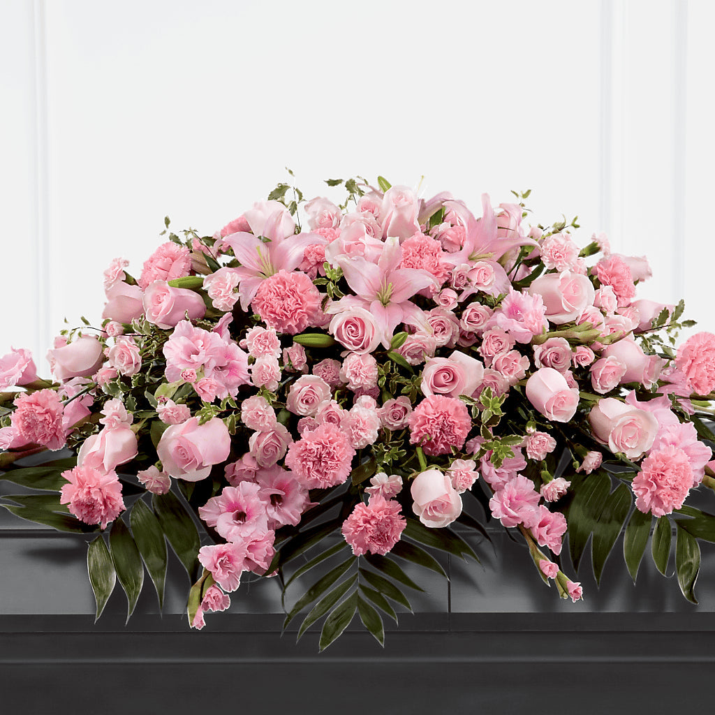 Garden of Comfort Casket Spray (Standard) – Concord Flowers, Concord CA