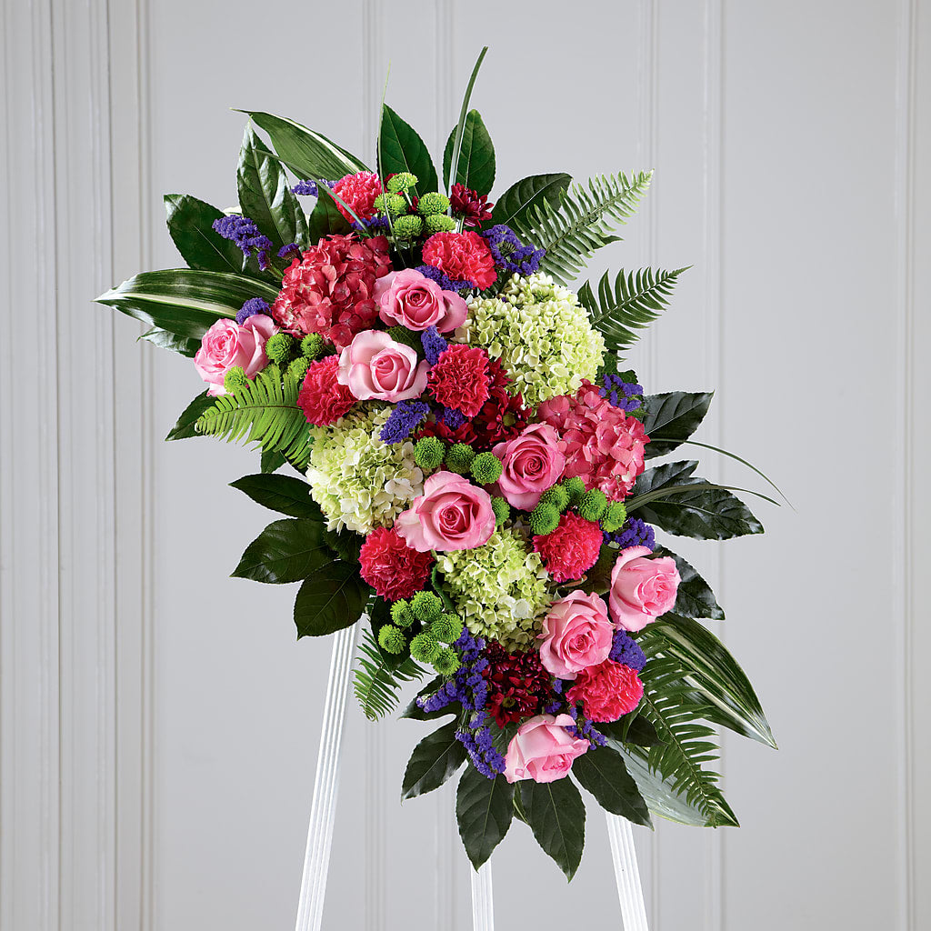 Refreshing Mix Standing Spray – Concord Flowers, Concord CA