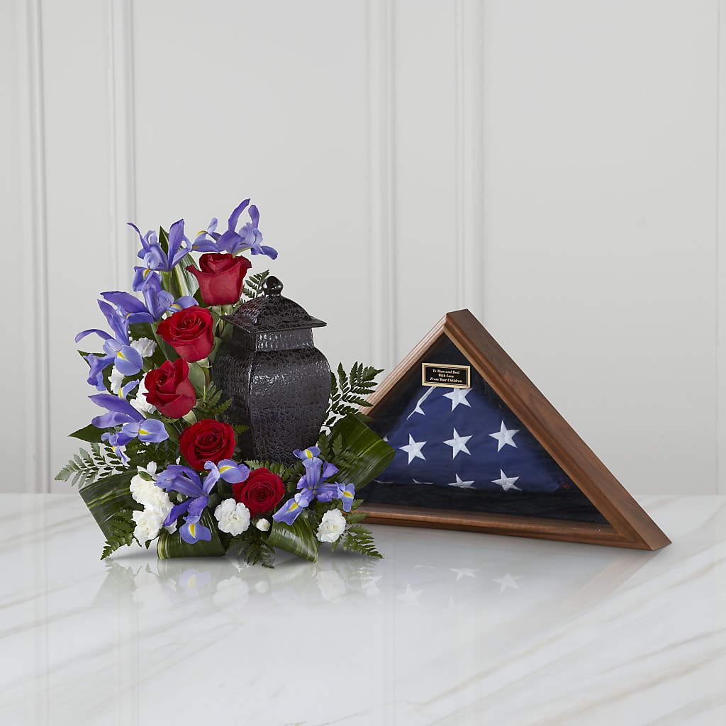 Patriotic Tribute Arrangement – Concord Flowers, Concord CA
