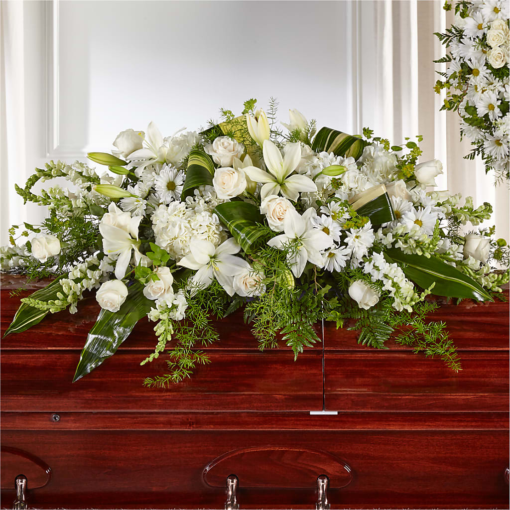 Abundance Casket Spray – Concord Flowers, Concord CA