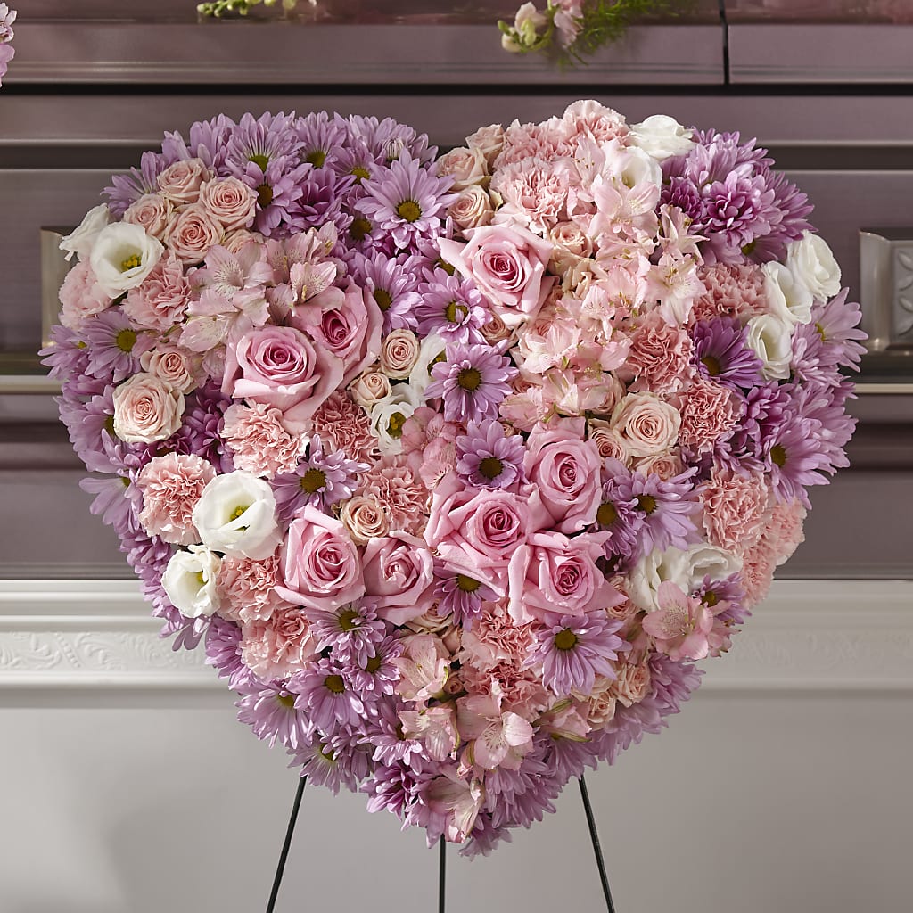 Heaven's Light Heart – Concord Flowers, Concord CA