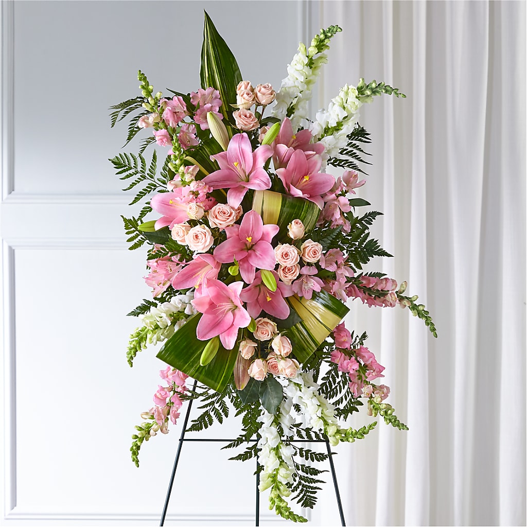 Elegant Embrace Standing Spray – Concord Flowers, Concord CA