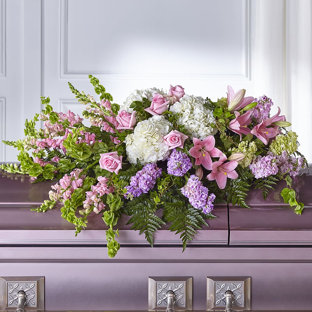 Life's Gratitude Casket Spray – Concord Flowers, Concord CA