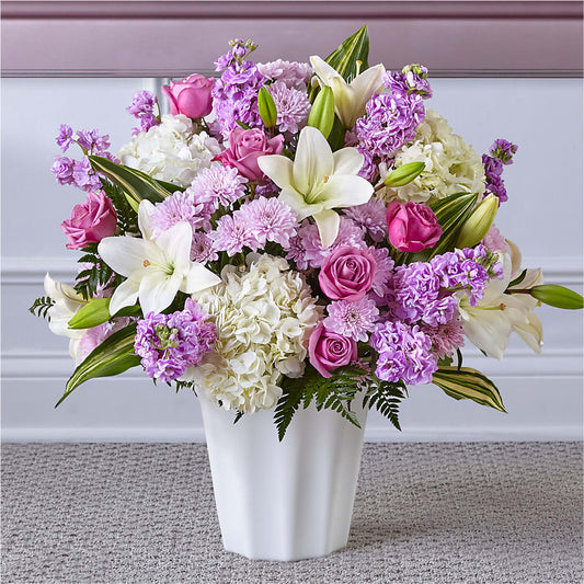 Heaven Sent Floor Basket – Concord Flowers, Concord CA