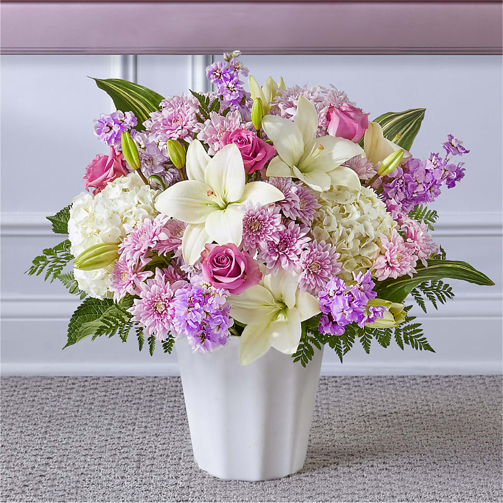 Heaven Sent Floor Basket – Concord Flowers, Concord CA