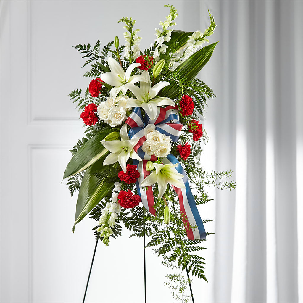 Stars of Life Standing Spray – Concord Flowers, Concord CA
