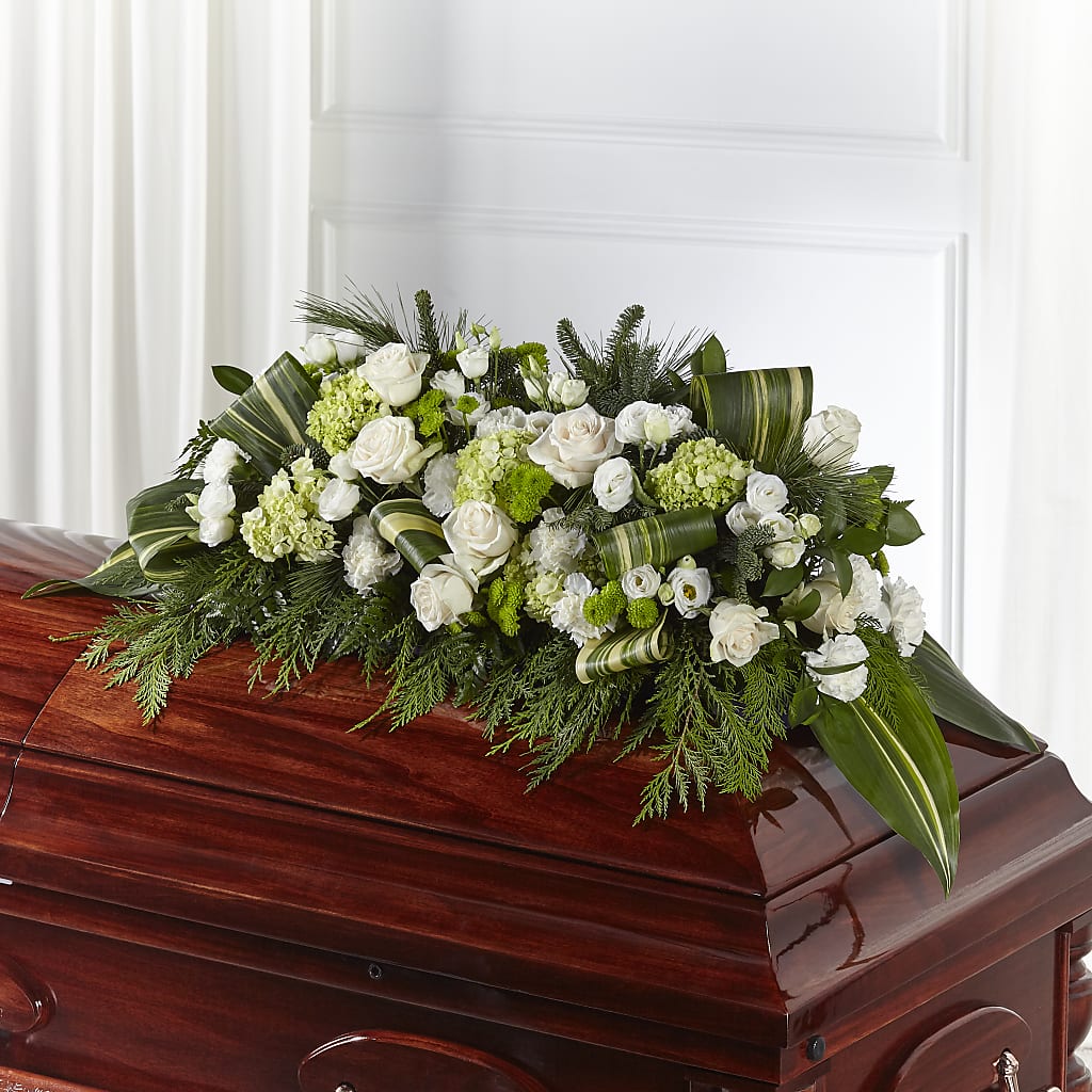 Hopeful Gesture Casket Spray – Concord Flowers, Concord CA