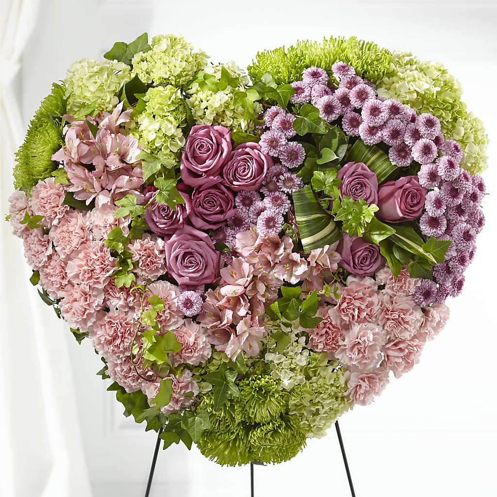 Heartwarming Standing Heart – Concord Flowers, Concord CA