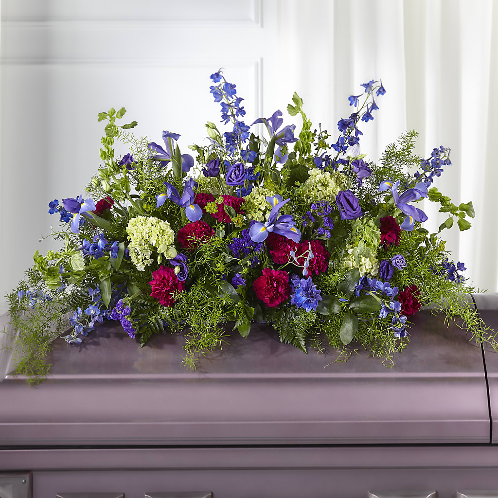 Always Treasured Casket Spray – Concord Flowers, Concord CA