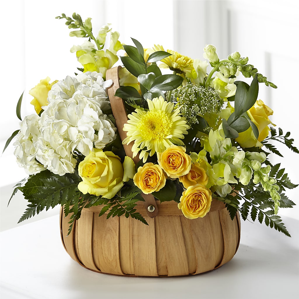 Rustic Remembrance Basket – Concord Flowers, Concord CA