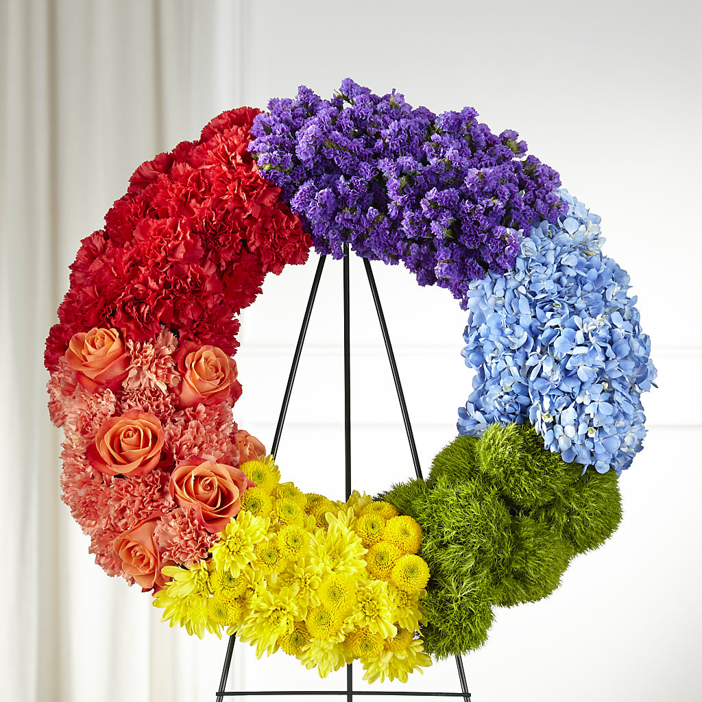 Circle of Love Wreath – Concord Flowers, Concord CA