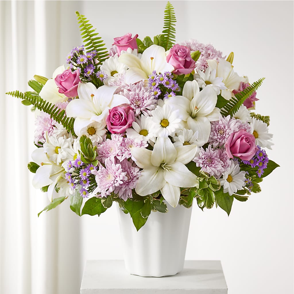 Warmest Thoughts Tabletop Basket – Concord Flowers, Concord CA