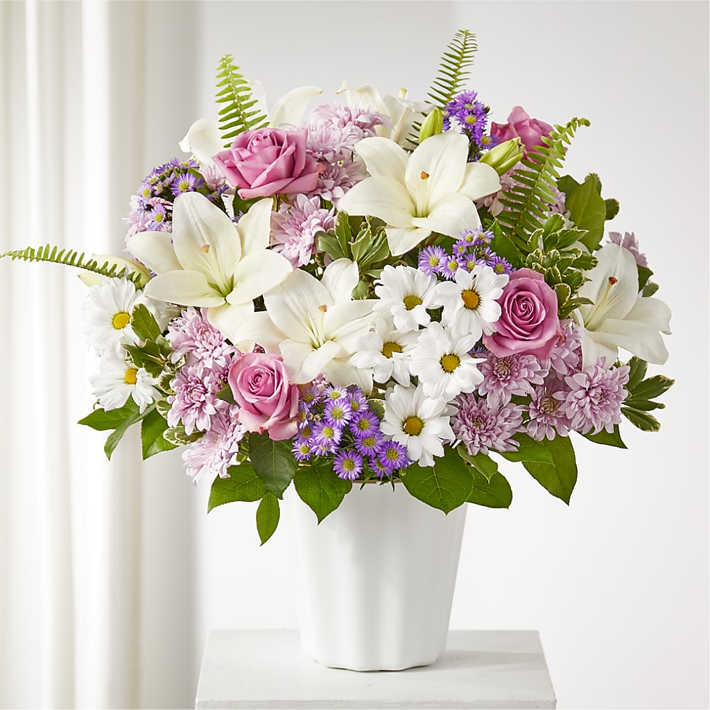 Warmest Thoughts Tabletop Basket – Concord Flowers, Concord CA