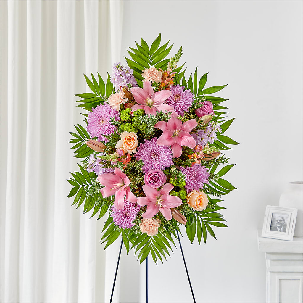 Love & Light Standing Spray – Concord Flowers, Concord CA