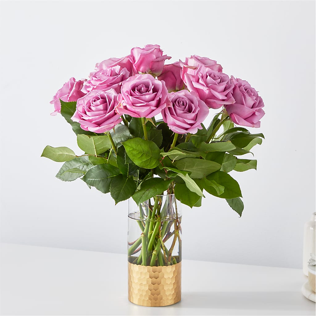 Secret Admirer Lavender Rose Bouquet – Concord Flowers, Concord CA