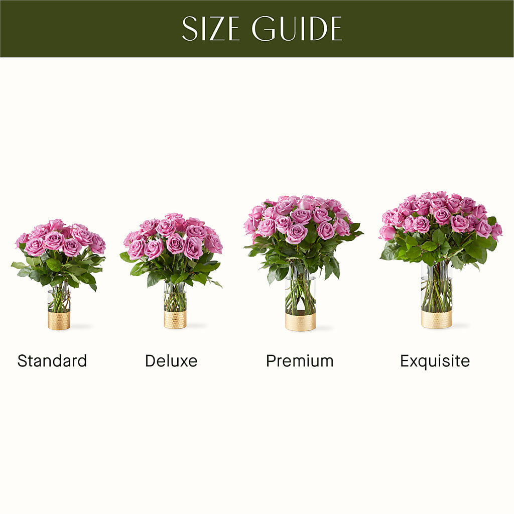 Secret Admirer Lavender Rose Bouquet – Concord Flowers, Concord CA
