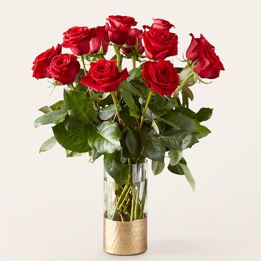 Classic Love Red Rose Bouquet – Concord Flowers, Concord CA