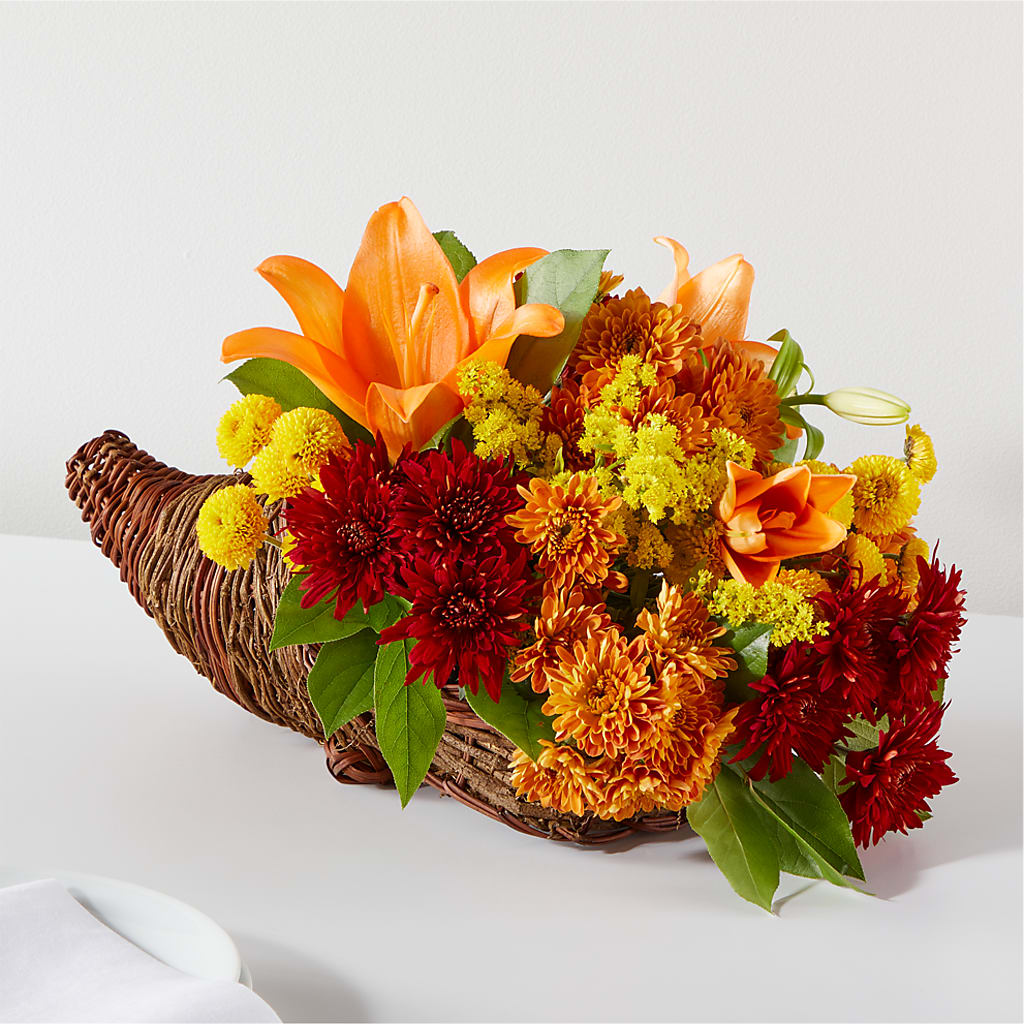 Bouquet of Blessings Cornucopia – Concord Flowers, Concord CA