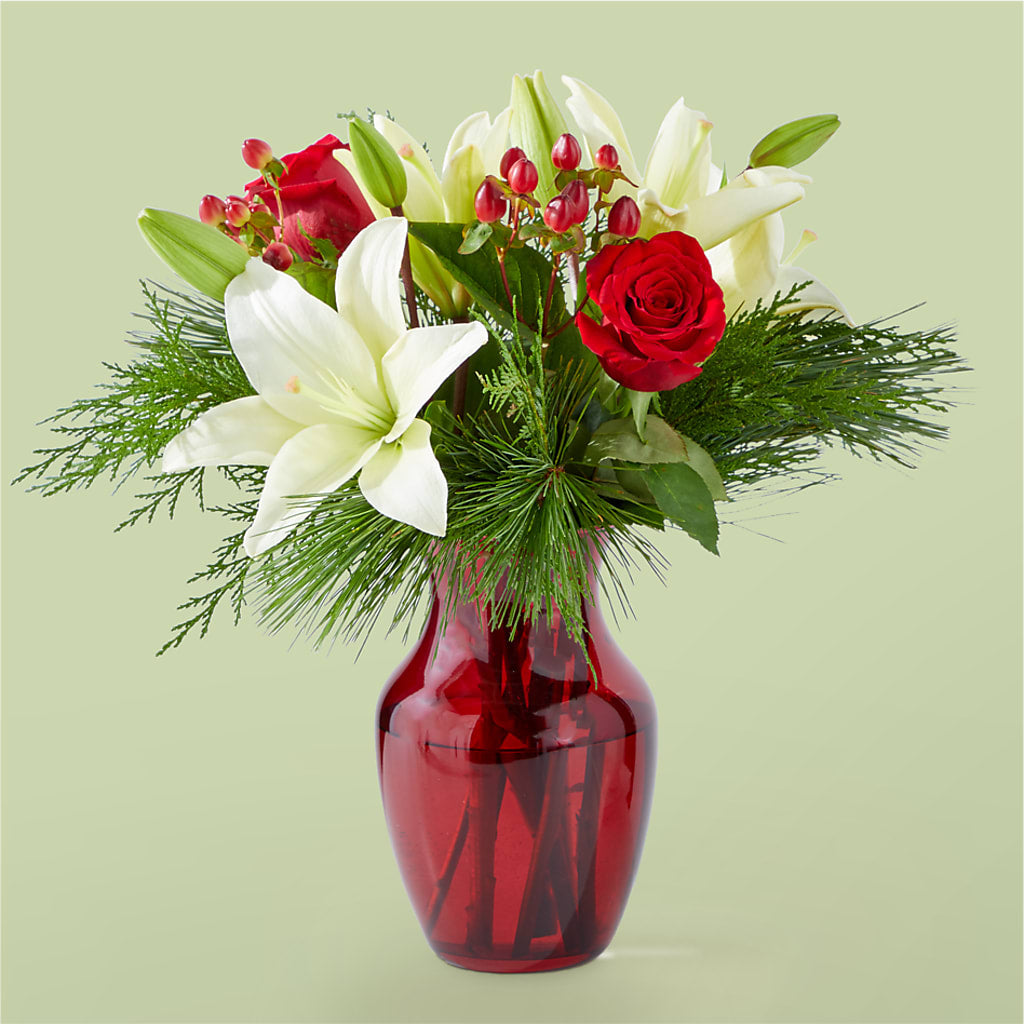 Evergreen Delight Bouquet – Concord Flowers, Concord CA