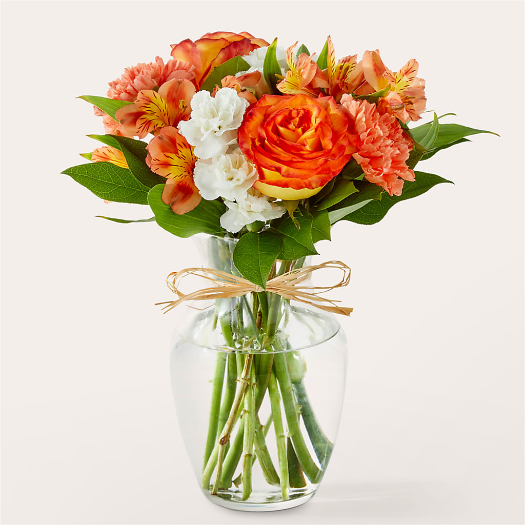 Apricot Glow Bouquet – Concord Flowers, Concord CA