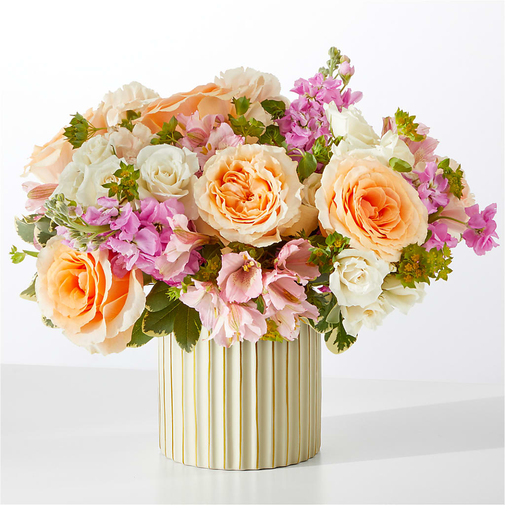 Paradise Bouquet with Ivory Vase – Concord Flowers, Concord CA