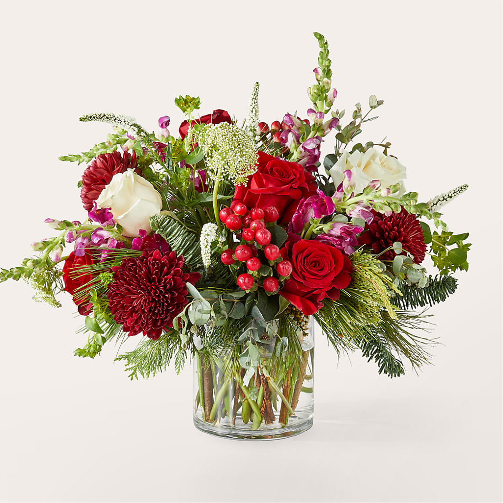 Cranberry Fizz Bouquet – Concord Flowers, Concord CA