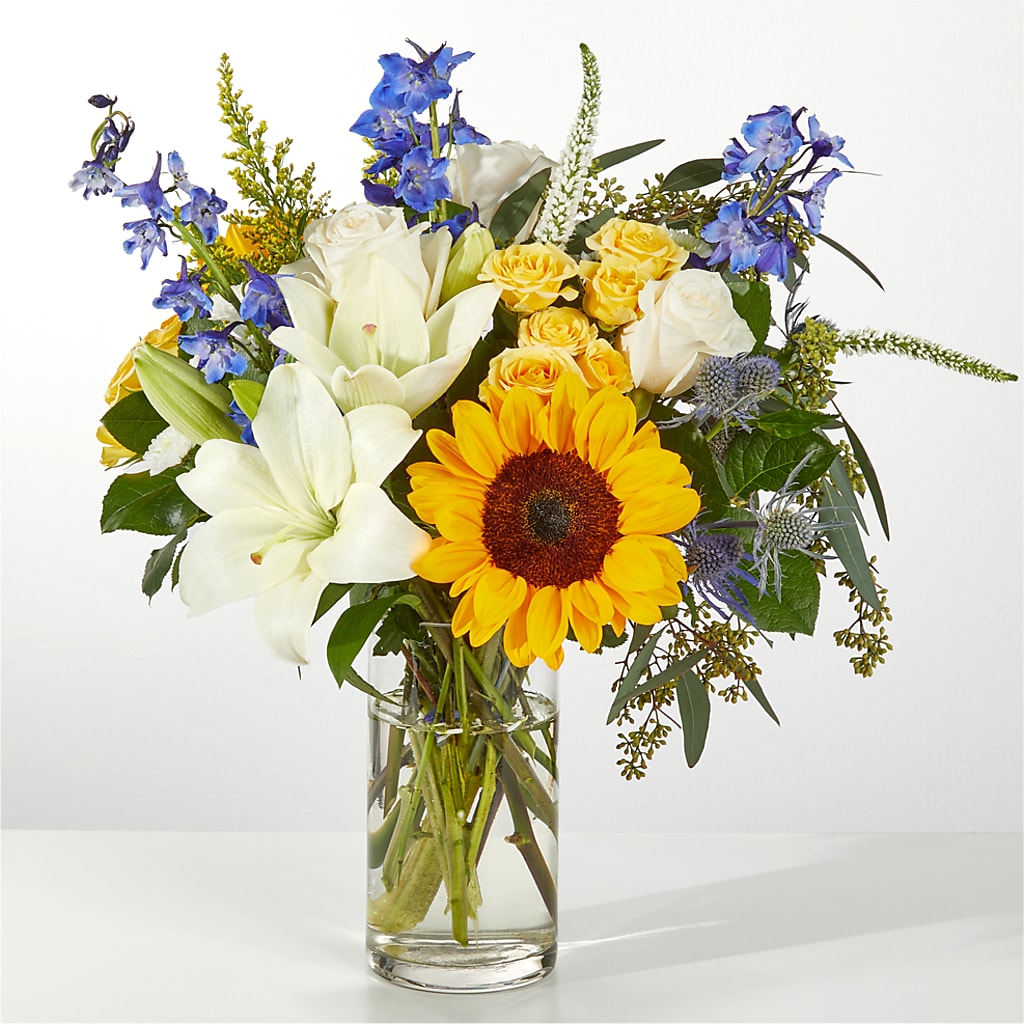 Wonderfully Sunny Bouquet – Concord Flowers, Concord CA