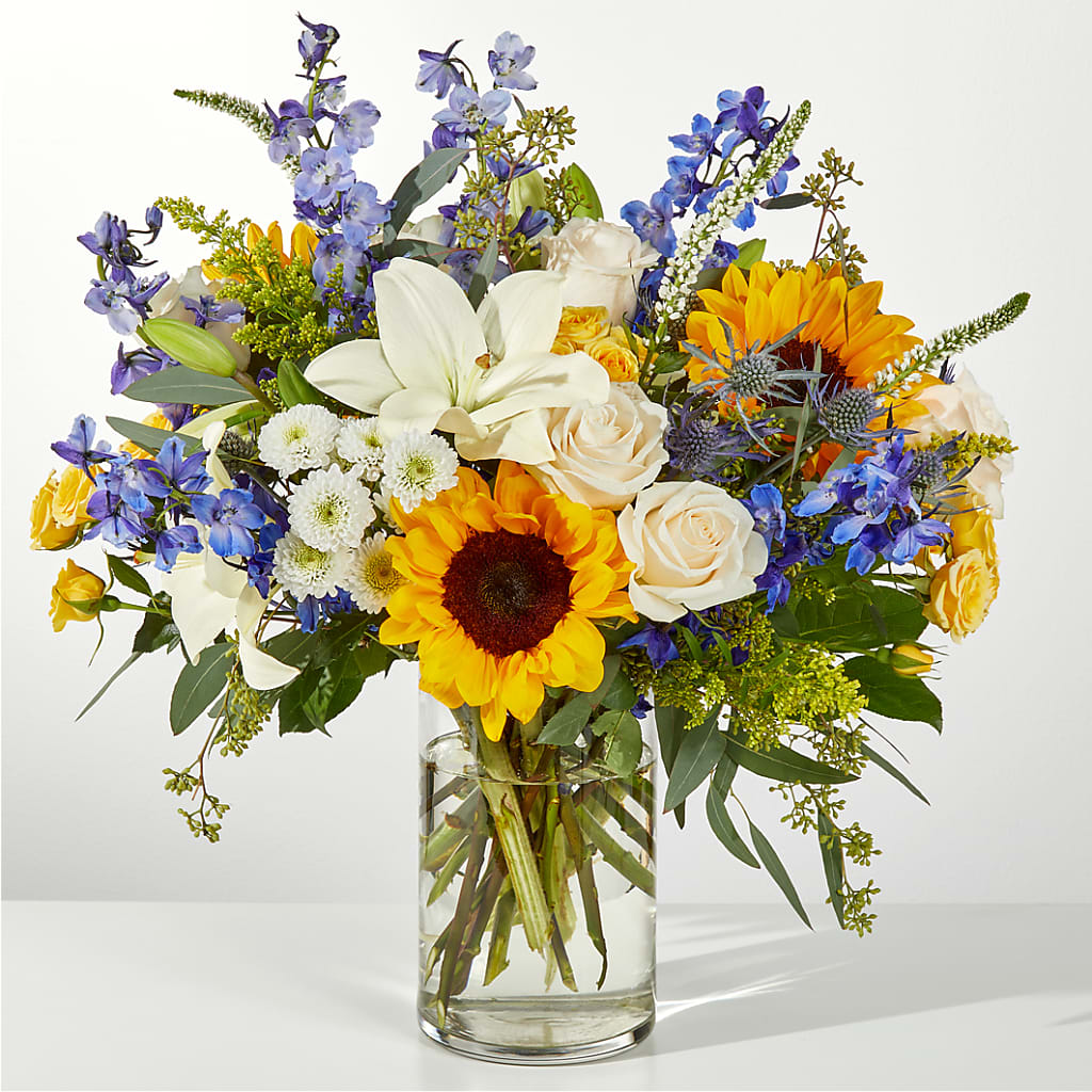 Wonderfully Sunny Bouquet – Concord Flowers, Concord CA