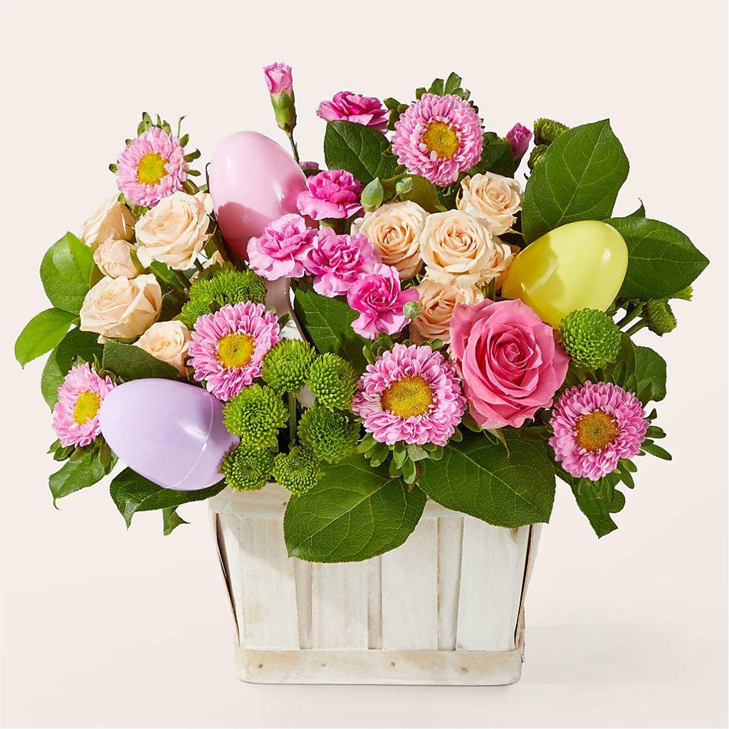 Get Eggcited Basket – Concord Flowers, Concord CA