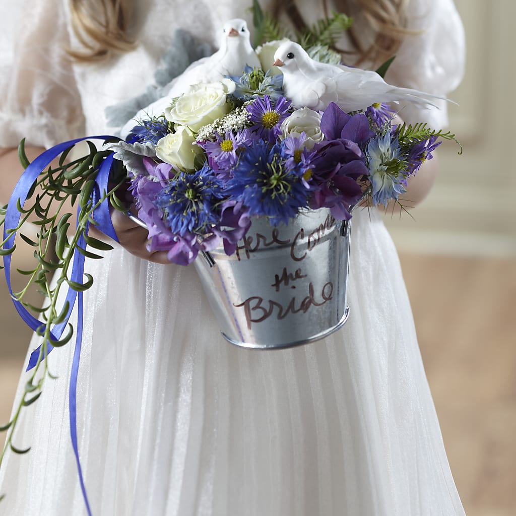 Enchantment Flower Girl Arrangement – Concord Flowers, Concord CA