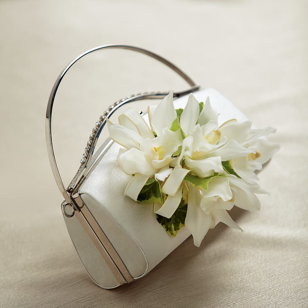 White Purse Decor – Concord Flowers, Concord CA
