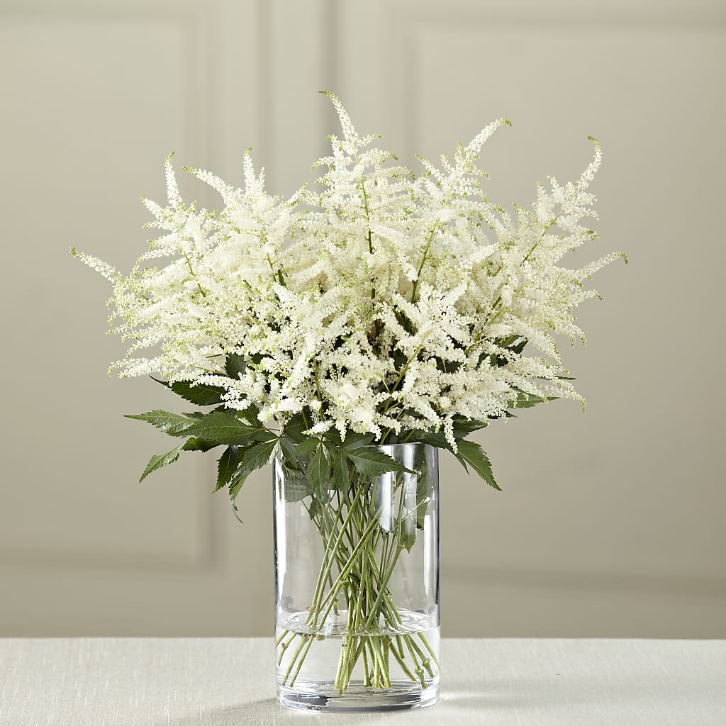 White Astilbe Bouquet – Concord Flowers, Concord CA