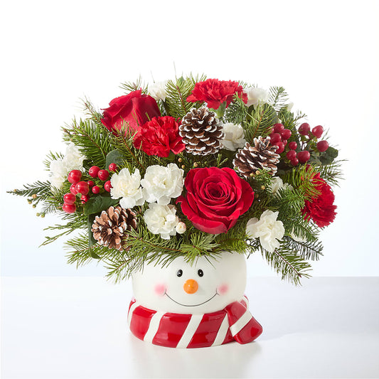 Jolly Snowman Bouquet –  Concord Flowers, Concord CA