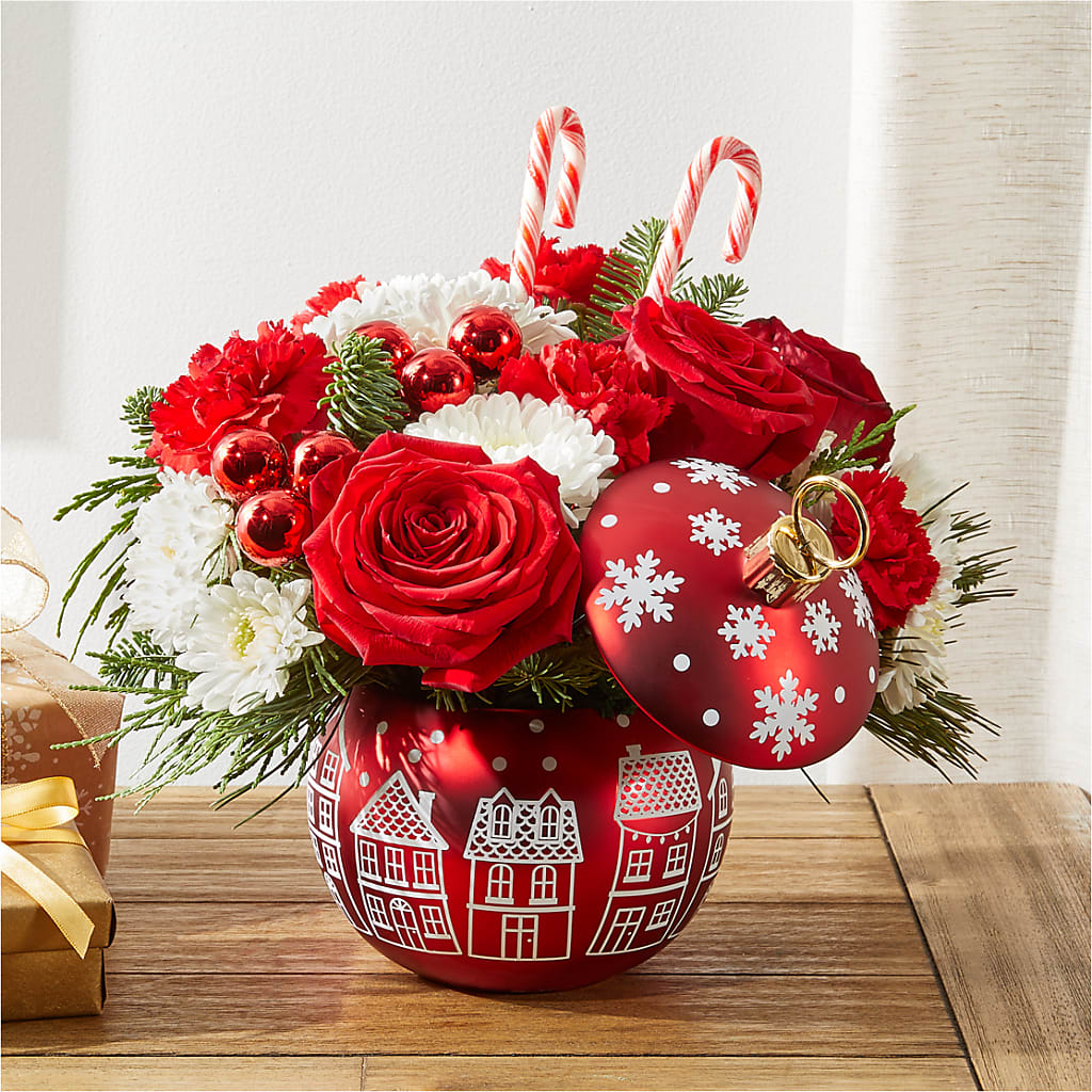 Cheer in the Air Ornament –  Concord Flowers, Concord CA
